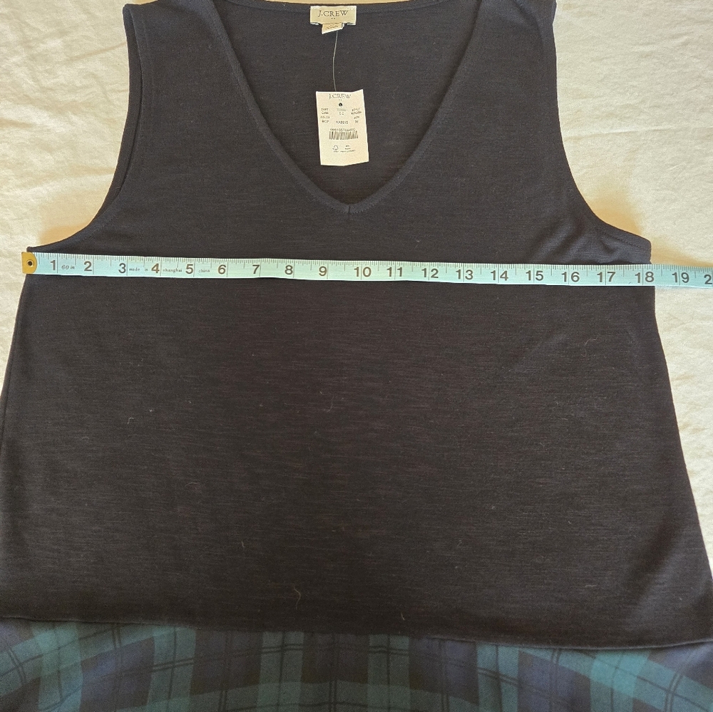 J. Crew Elegant Black Top - Picture 6 of 9